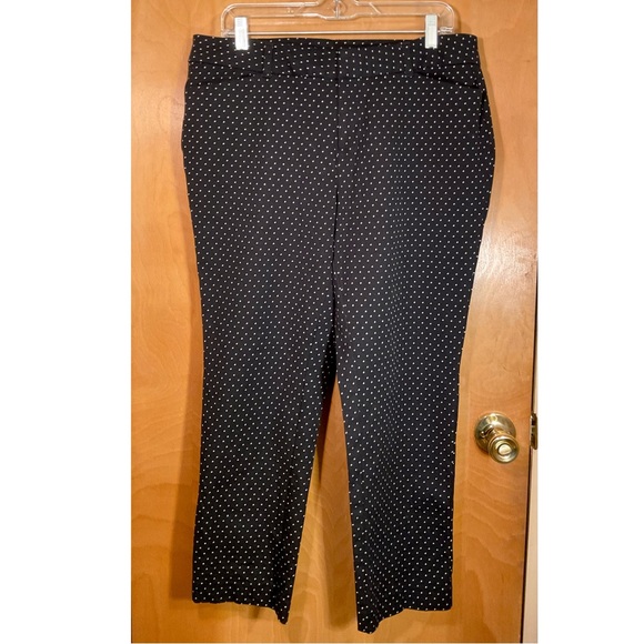 Faded Glory Pants - Faded Glory Black Polka Dot Pants